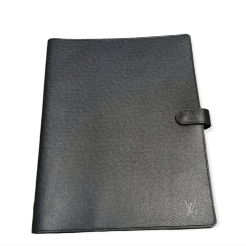 Authentic Louis Vuitton Taiga Leather Desk Agenda Cover